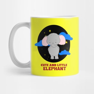 Cute And Little Elephant | Cute Baby Mug